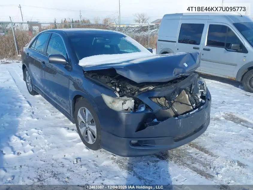4T1BE46KX7U095773 2007 Toyota Camry Le/Se