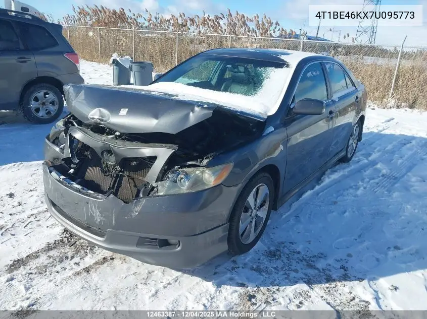 4T1BE46KX7U095773 2007 Toyota Camry Le/Se