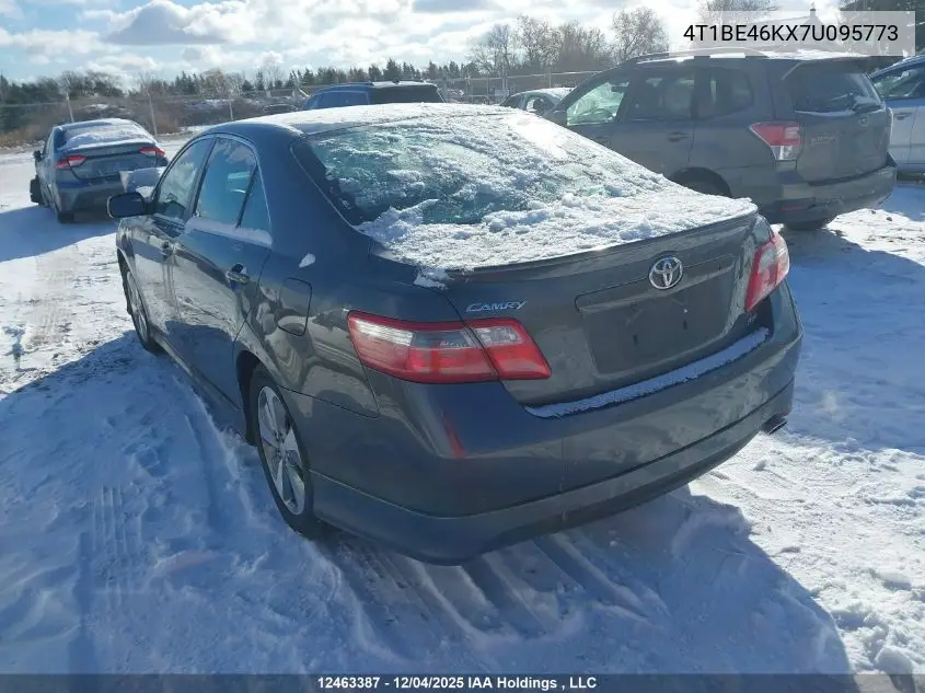 4T1BE46KX7U095773 2007 Toyota Camry Le/Se