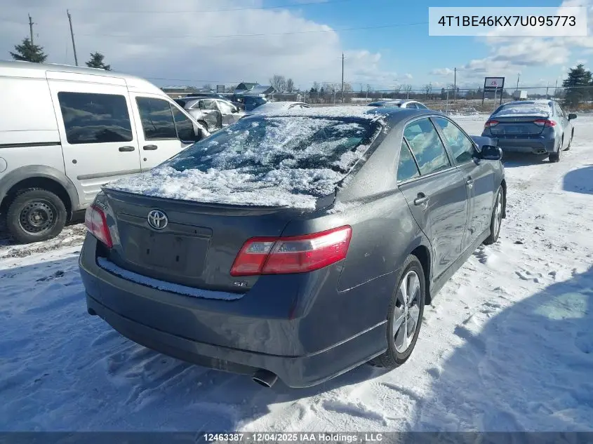 4T1BE46KX7U095773 2007 Toyota Camry Le/Se