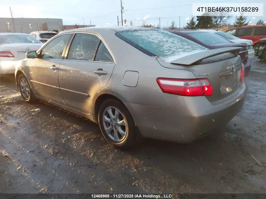 4T1BE46K37U158289 2007 Toyota Camry Ce/Le/Xle/Se