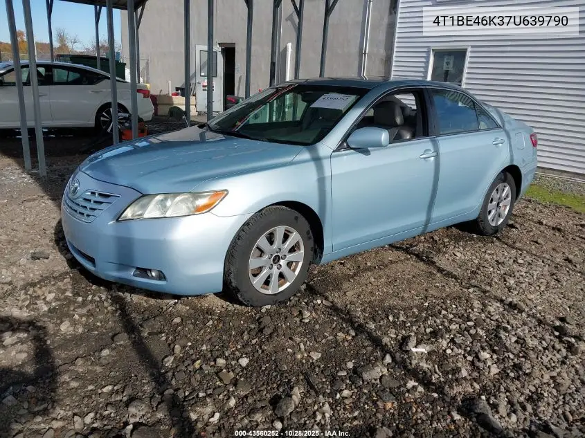 4T1BE46K37U639790 2007 Toyota Camry Xle
