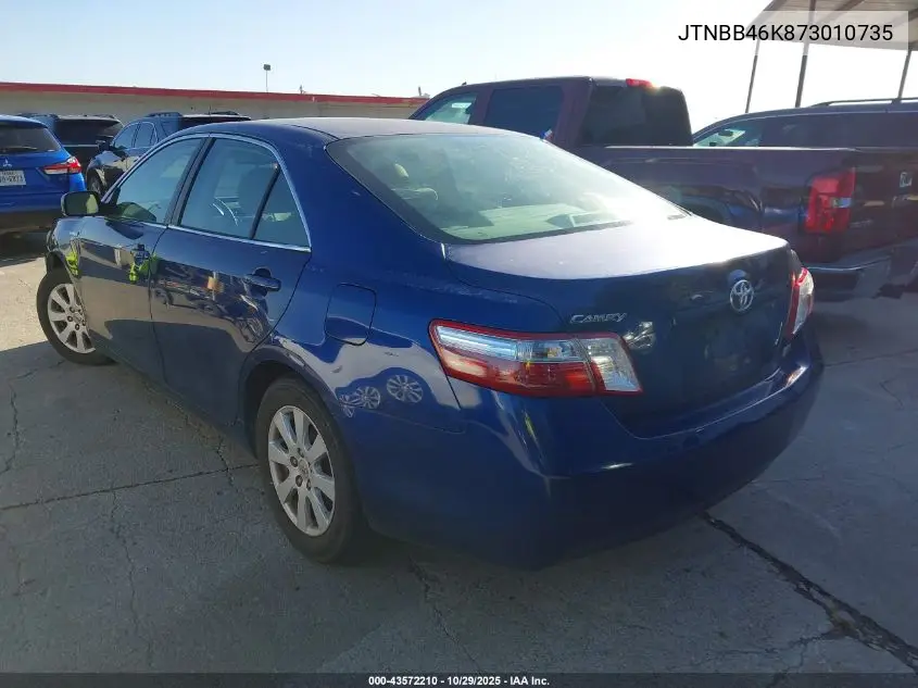 JTNBB46K873010735 2007 Toyota Camry Hybrid