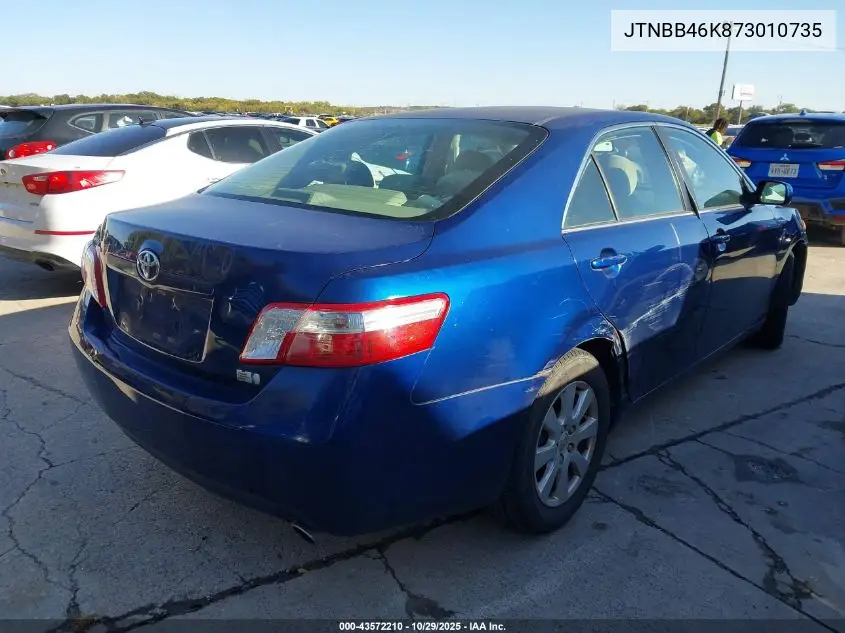 JTNBB46K873010735 2007 Toyota Camry Hybrid