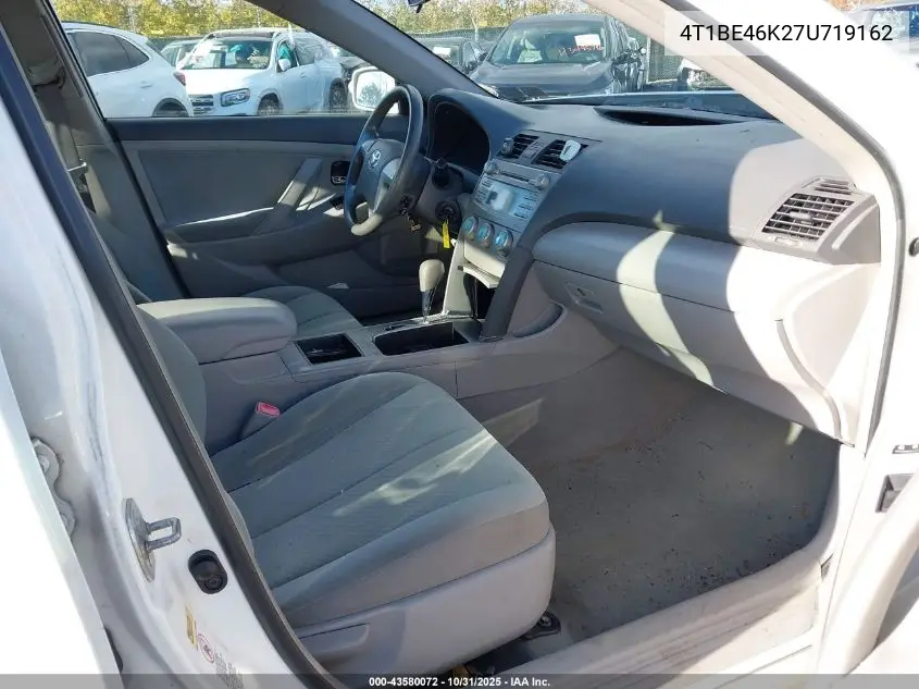 4T1BE46K27U719162 2007 Toyota Camry Le