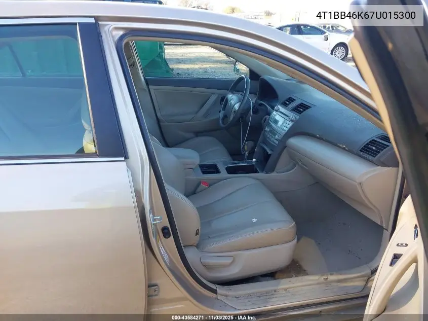 4T1BB46K67U015300 2007 Toyota Camry Hybrid