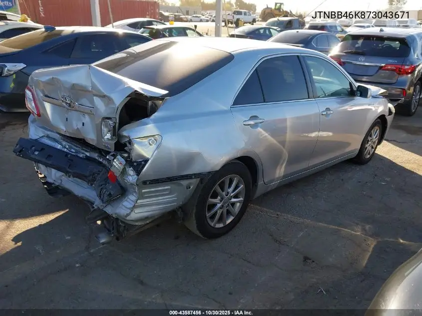 JTNBB46K873043671 2007 Toyota Camry Hybrid