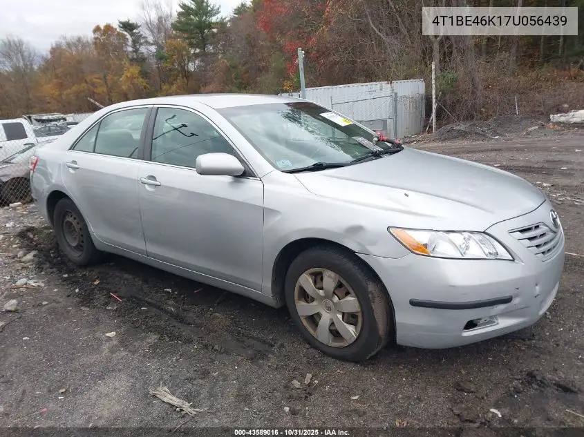 4T1BE46K17U056439 2007 Toyota Camry Ce
