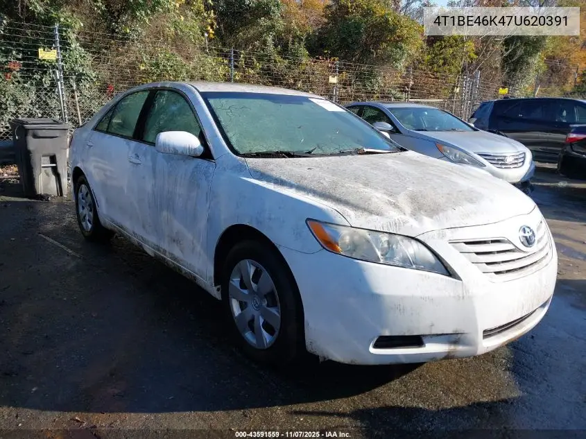 4T1BE46K47U620391 2007 Toyota Camry Le