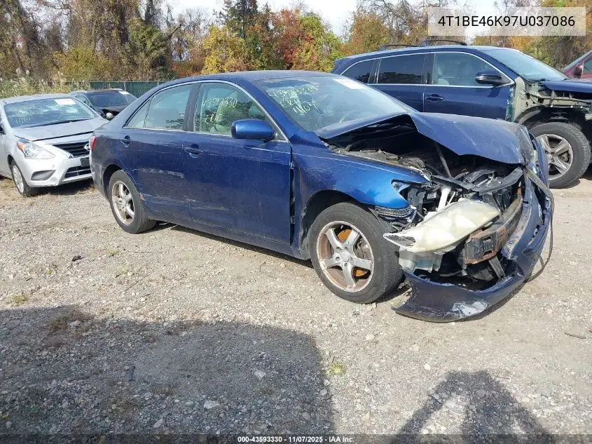 4T1BE46K97U037086 2007 Toyota Camry Ce