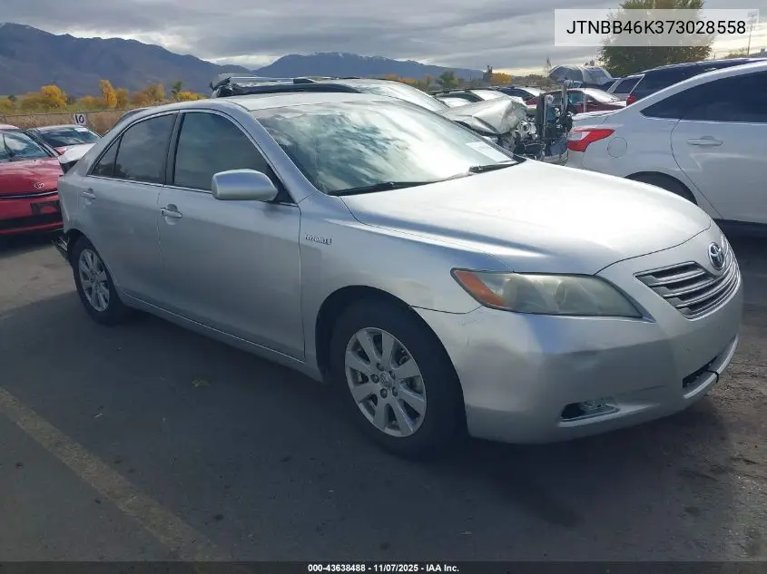 JTNBB46K373028558 2007 Toyota Camry Hybrid
