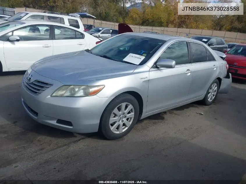 JTNBB46K373028558 2007 Toyota Camry Hybrid