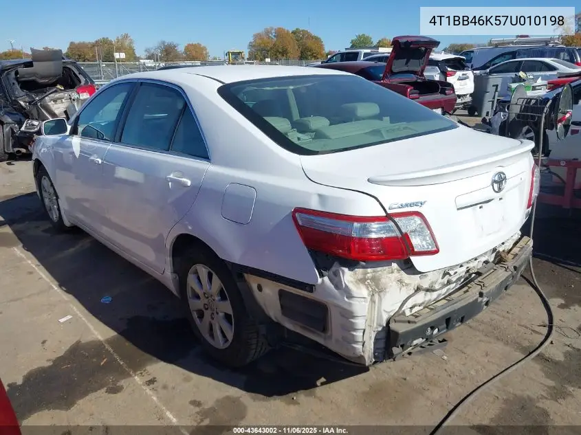 4T1BB46K57U010198 2007 Toyota Camry Hybrid