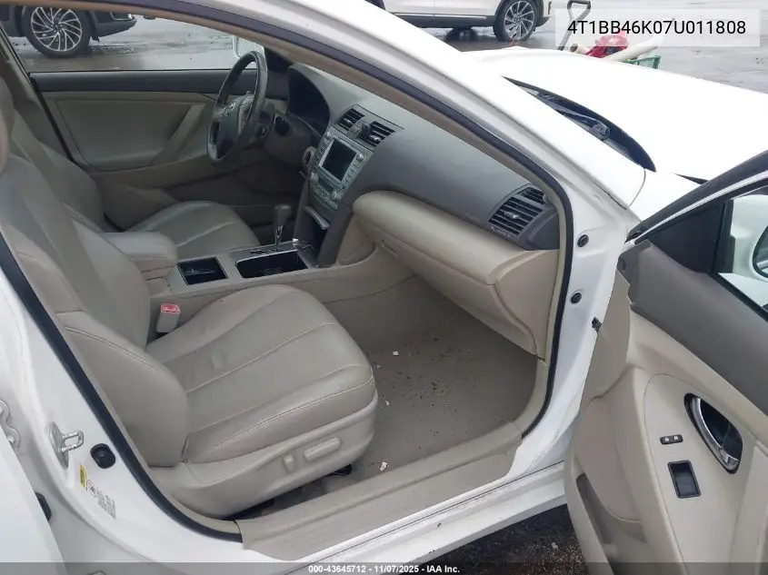 4T1BB46K07U011808 2007 Toyota Camry Hybrid