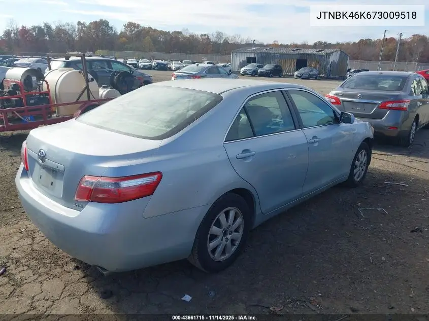 JTNBK46K673009518 2007 Toyota Camry Xle V6