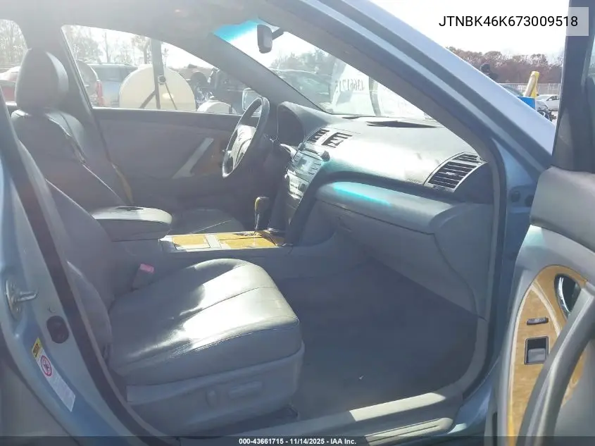 JTNBK46K673009518 2007 Toyota Camry Xle V6