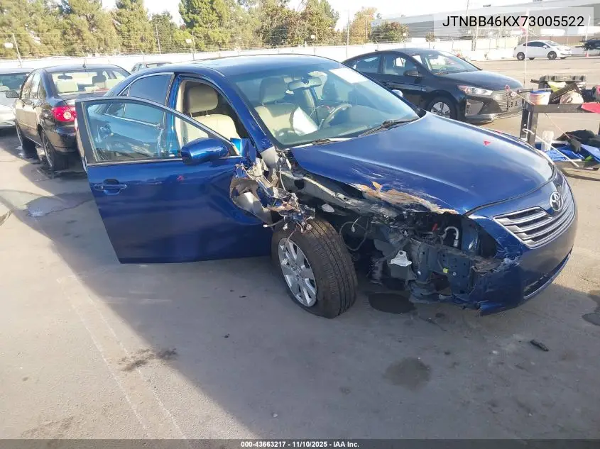JTNBB46KX73005522 2007 Toyota Camry Hybrid
