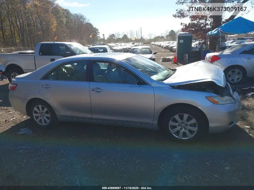 JTNBK46K373009167 2007 Toyota Camry Xle V6