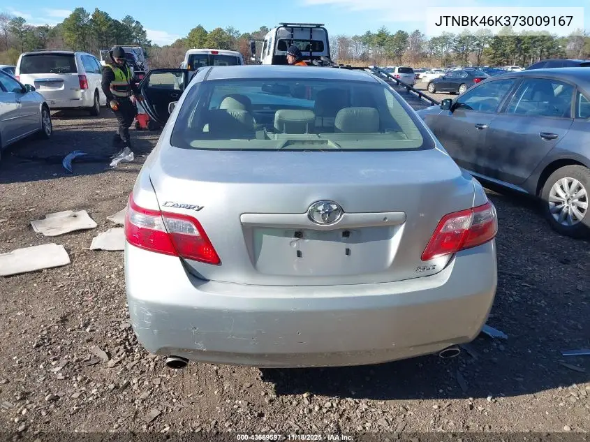 JTNBK46K373009167 2007 Toyota Camry Xle V6