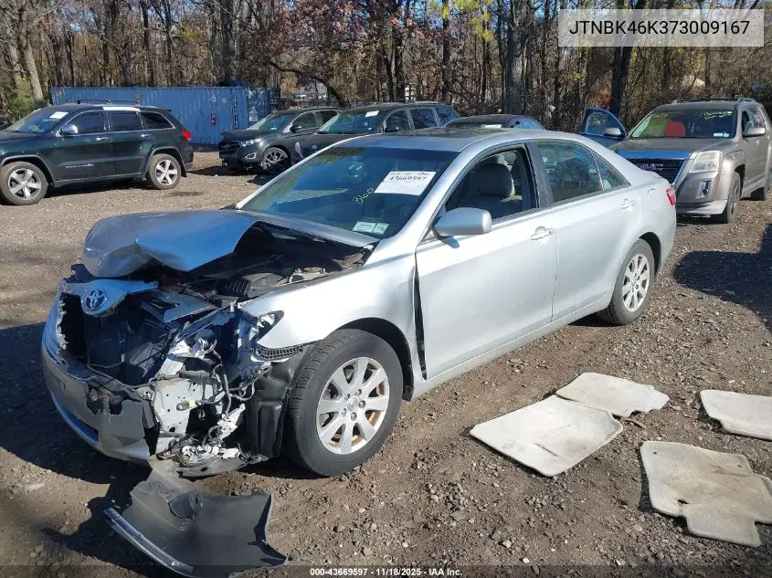 JTNBK46K373009167 2007 Toyota Camry Xle V6