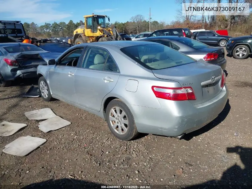 JTNBK46K373009167 2007 Toyota Camry Xle V6