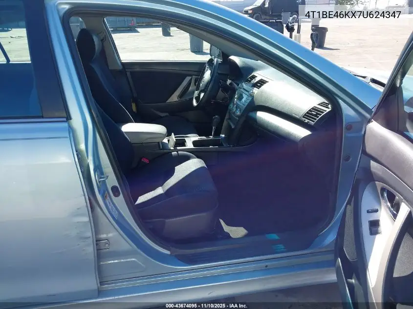 4T1BE46KX7U624347 2007 Toyota Camry Se