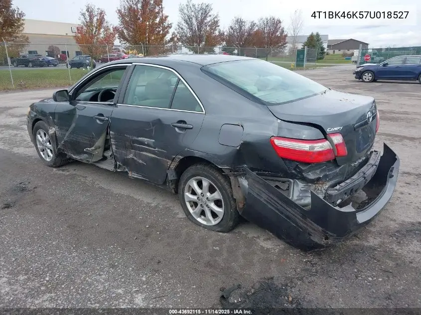 4T1BK46K57U018527 2007 Toyota Camry Le V6