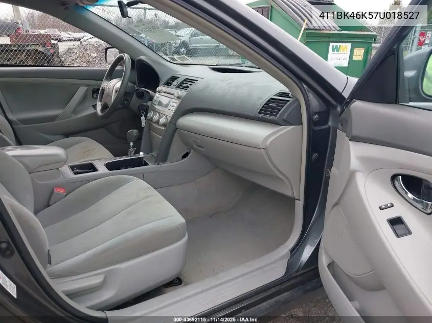 4T1BK46K57U018527 2007 Toyota Camry Le V6