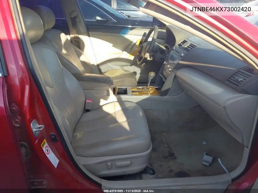 JTNBE46KX73002420 2007 Toyota Camry Xle