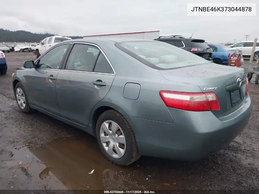 JTNBE46K373044878 2007 Toyota Camry Le