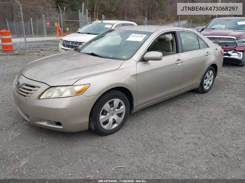 JTNBE46K473068297 2007 Toyota Camry Le
