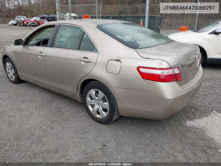 JTNBE46K473068297 2007 Toyota Camry Le