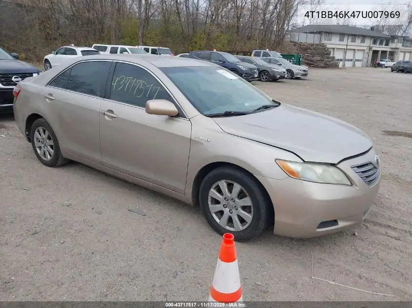 4T1BB46K47U007969 2007 Toyota Camry Hybrid