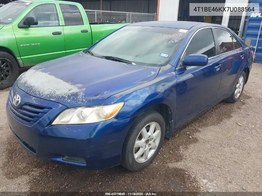 4T1BE46KX7U088564 2007 Toyota Camry Le