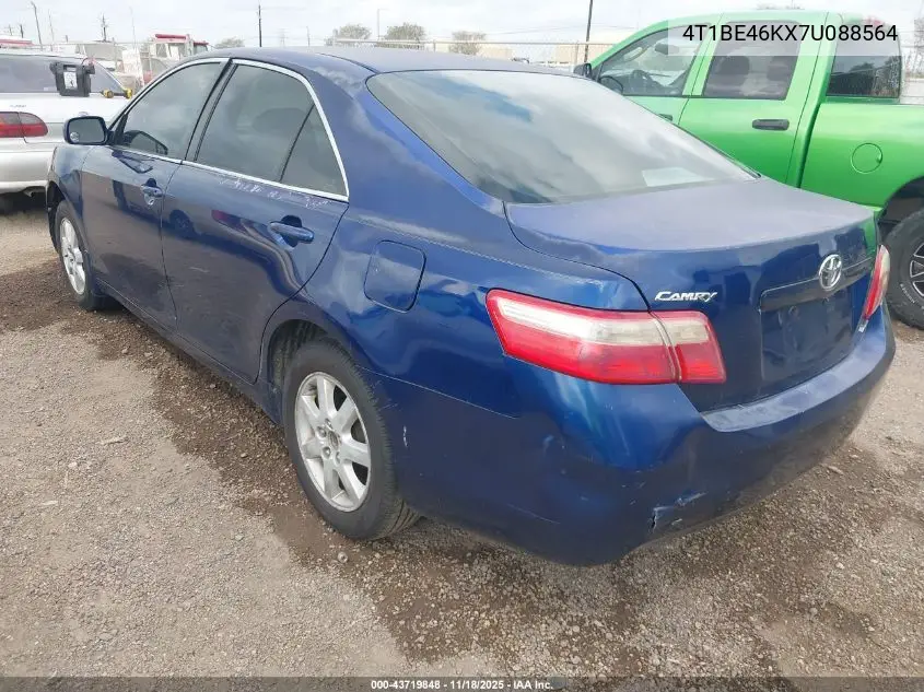 4T1BE46KX7U088564 2007 Toyota Camry Le