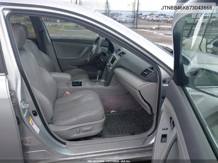 JTNBB46K873043668 2007 Toyota Camry Hybrid