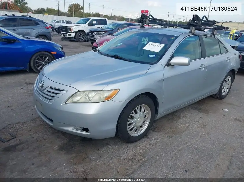 4T1BE46K17U130524 2007 Toyota Camry Ce