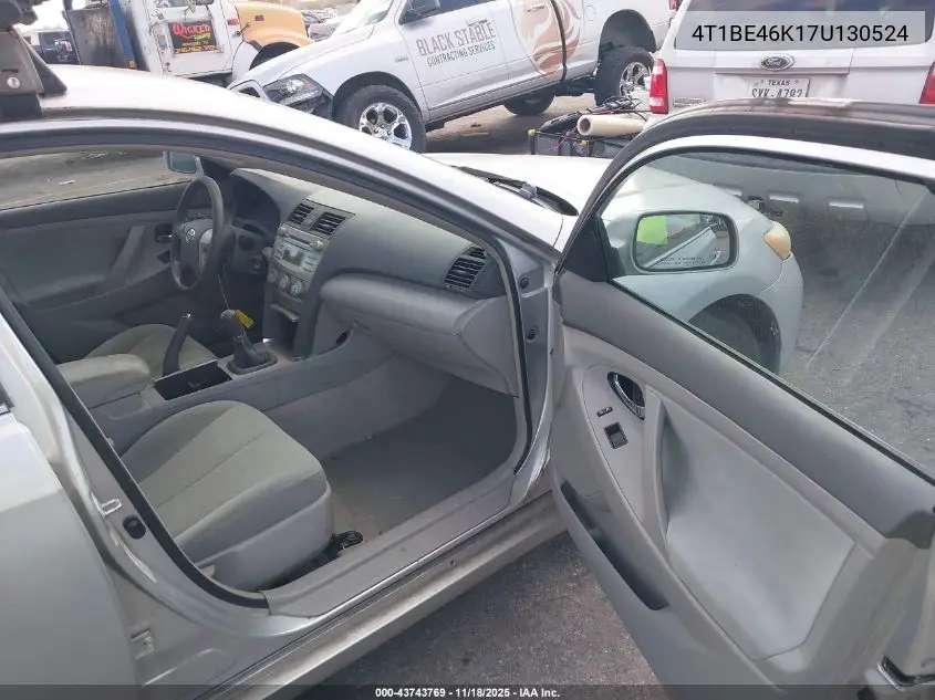 4T1BE46K17U130524 2007 Toyota Camry Ce