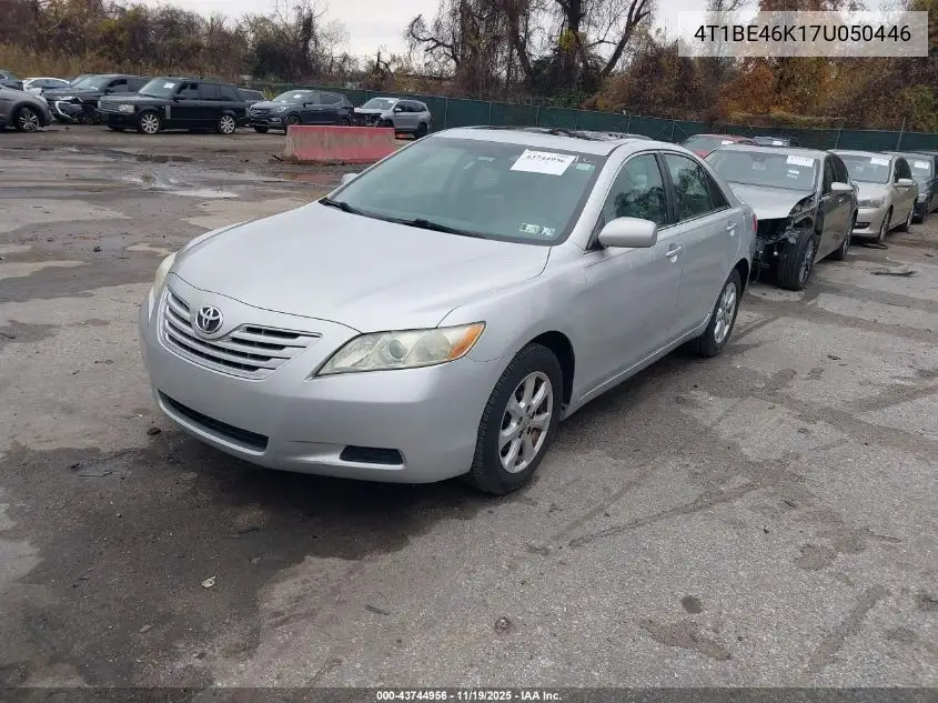 4T1BE46K17U050446 2007 Toyota Camry Le