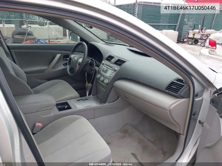 4T1BE46K17U050446 2007 Toyota Camry Le
