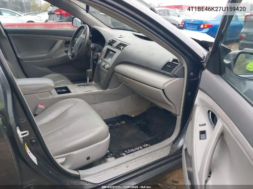 4T1BE46K27U159420 2007 Toyota Camry Ce/Le/Xle/Se
