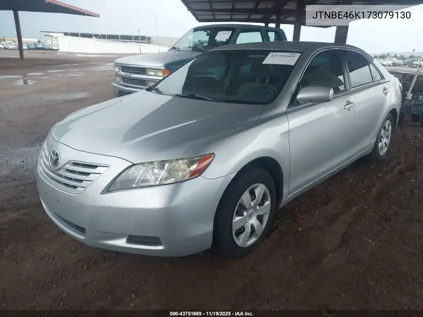 JTNBE46K173079130 2007 Toyota Camry Le