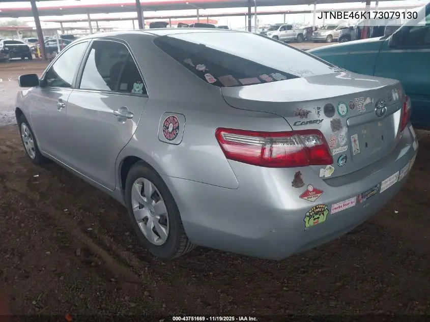 JTNBE46K173079130 2007 Toyota Camry Le