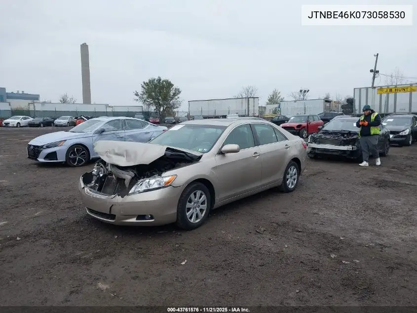 JTNBE46K073058530 2007 Toyota Camry Xle