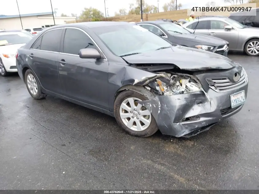 4T1BB46K47U009947 2007 Toyota Camry Hybrid