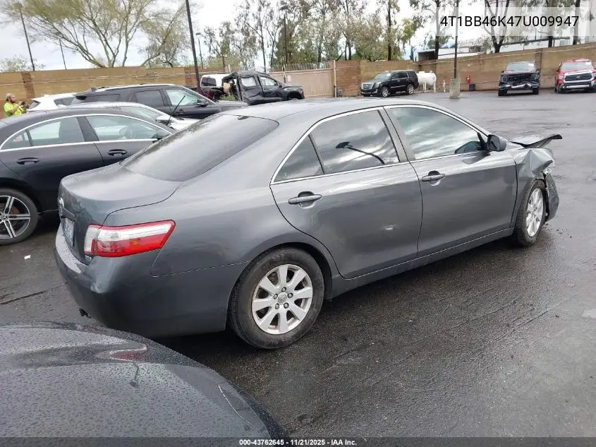 4T1BB46K47U009947 2007 Toyota Camry Hybrid