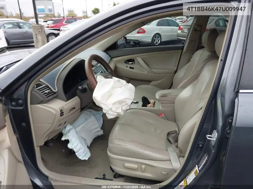4T1BB46K47U009947 2007 Toyota Camry Hybrid