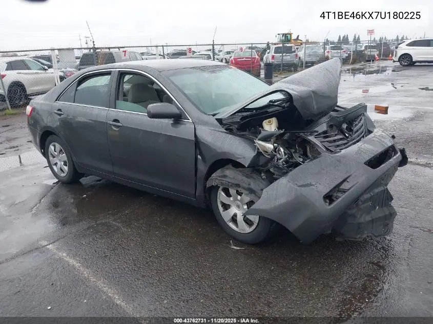 4T1BE46KX7U180225 2007 Toyota Camry Le