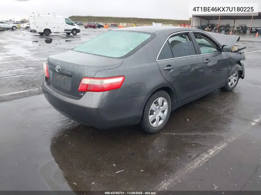 4T1BE46KX7U180225 2007 Toyota Camry Le
