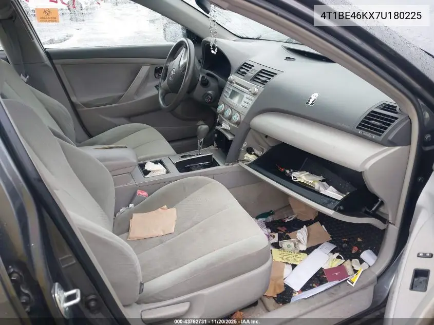 4T1BE46KX7U180225 2007 Toyota Camry Le